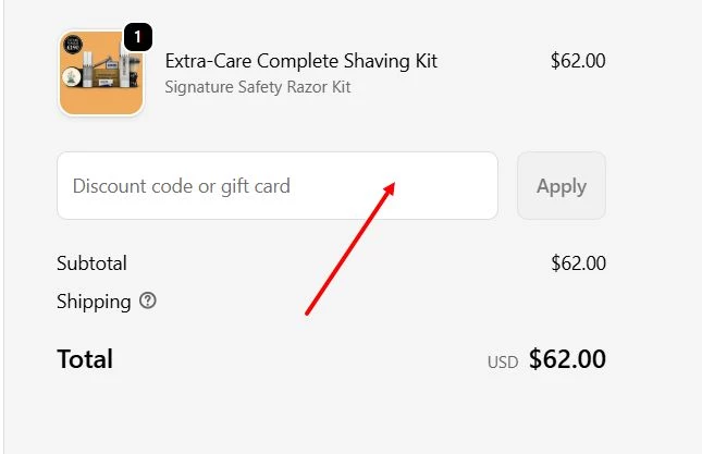 “How to apply a The Personal Barber promo code”